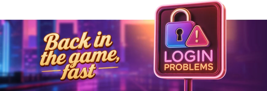 Lucky Hills casino login problems